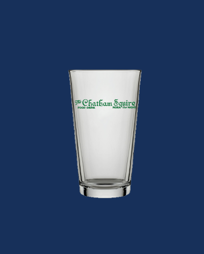 Quarterboard Pint Glass