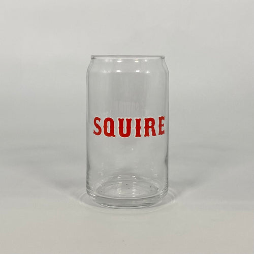 Squire Baseball Beer Can Glass