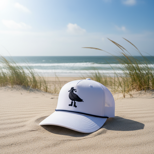 Seagull Silhouette Trucker