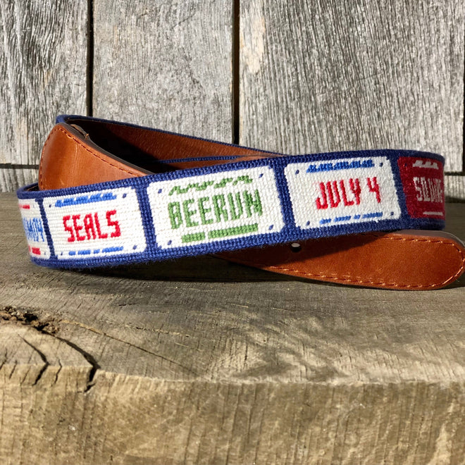 License Plate Belt