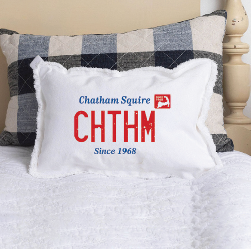 CHTHM License Plate Pillow