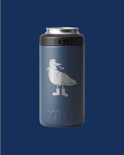 Salty Seagull Tall Boy Can Colster