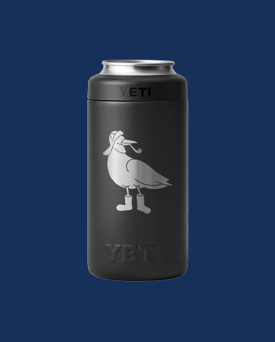 Salty Seagull Tall Boy Can Colster