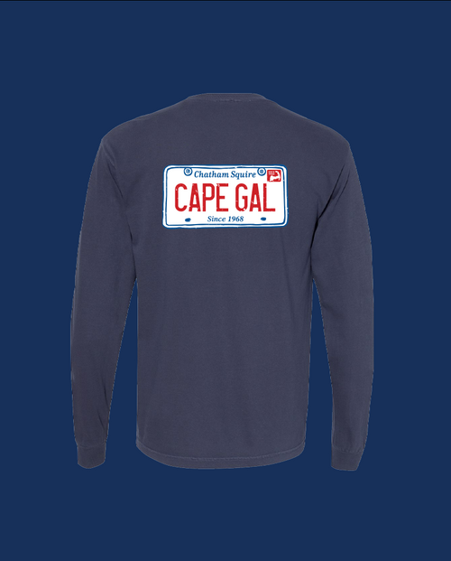 CAPEGAL License Plate Long Sleeve Tee