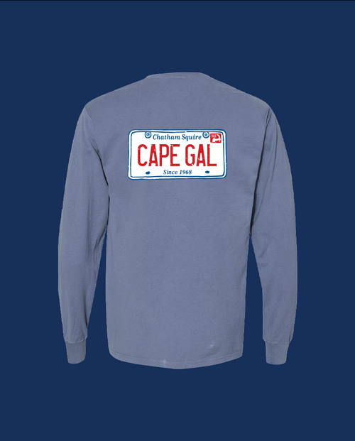 CAPEGAL License Plate Long Sleeve Tee