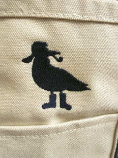 Seagull Silhouette Tote Bag - Medium