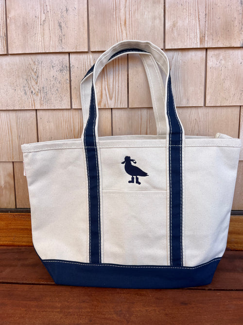 Seagull Silhouette Tote Bag - Medium