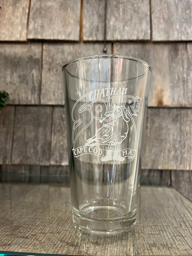 Vintage Squire Pint Glass