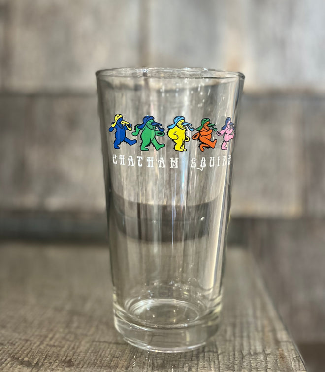 Dancing Seagulls Pint Glass