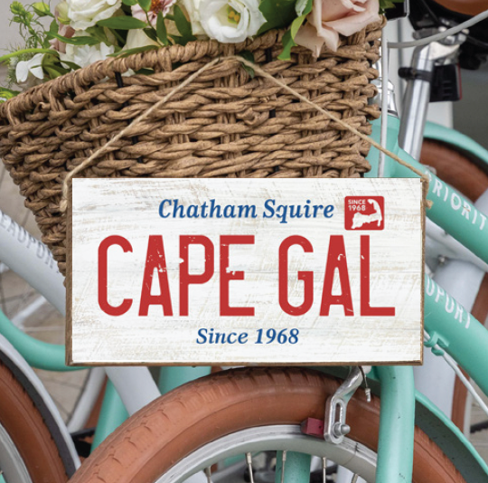 CAPE GAL License Plate Twine Sign