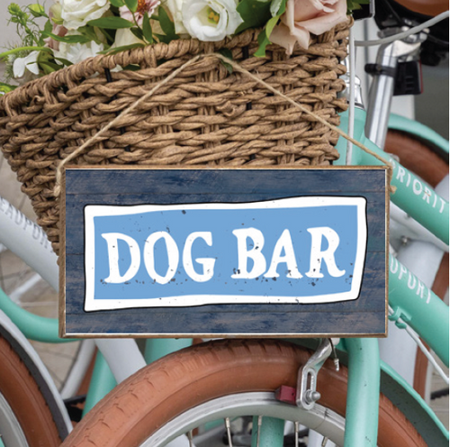 Dog Bar Twine Sign