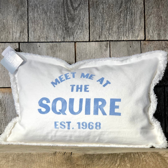 Meet Me At The Squire Pillow