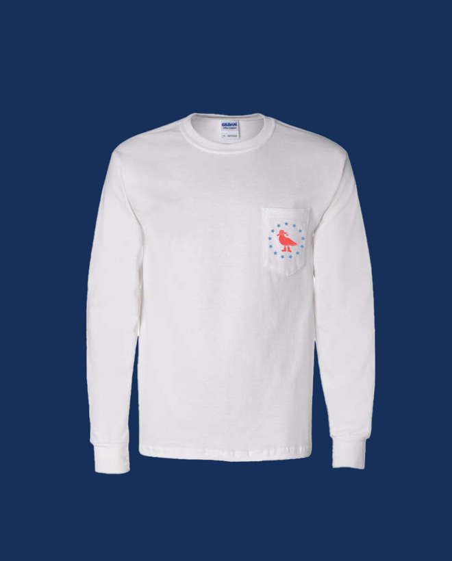 Seagull in the Stars Long Sleeve Tee