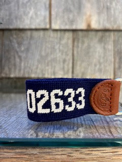 02633 Key Fob - Navy/White