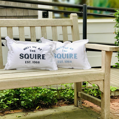 Meet Me At The Squire Pillow